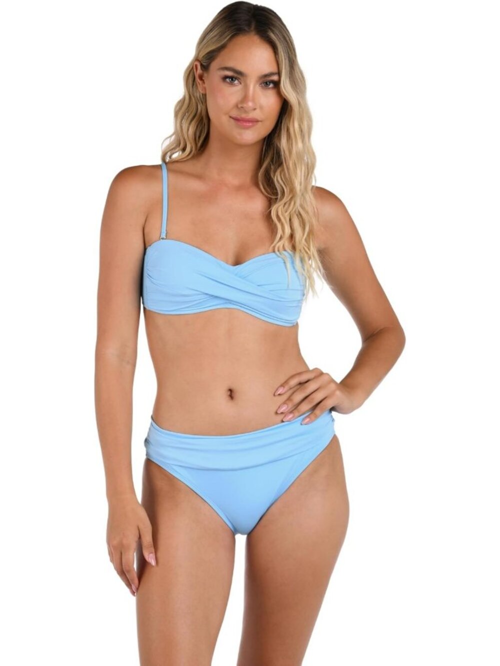 Island Goddess Bandeau Bikini Top for Women - Stylish Swimwear, Perfect for